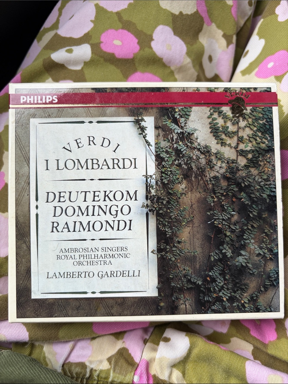 VERDI / I LOMBARDI - LAMBERTO GARDELLI - PHILIPS - (2) CD SET WITH BOOKLET
